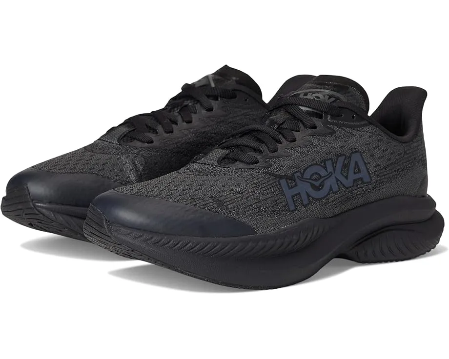 Детские кроссовки Hoka Mach 6 с текстильным верхом и промежуточной подошвой EVA