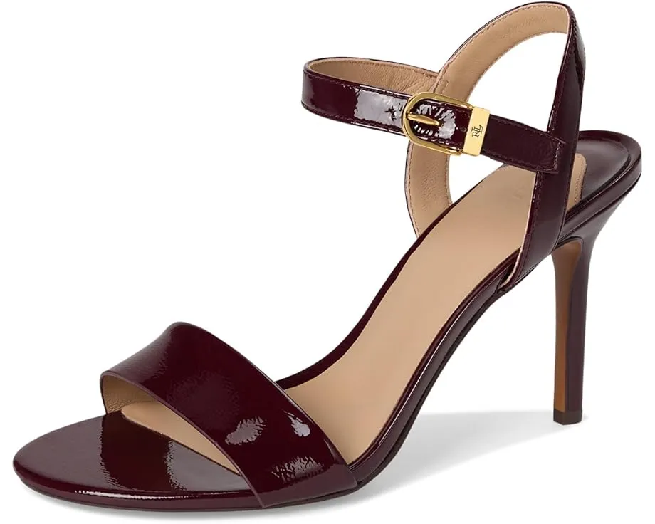 Босоножки Lauren Ralph Lauren Gwen из жатой лаковой кожи