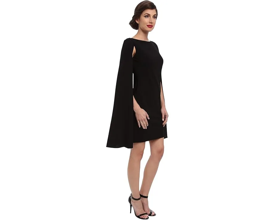 Платье-футляр Adrianna Papell Structured Cape Sheath с накидкой