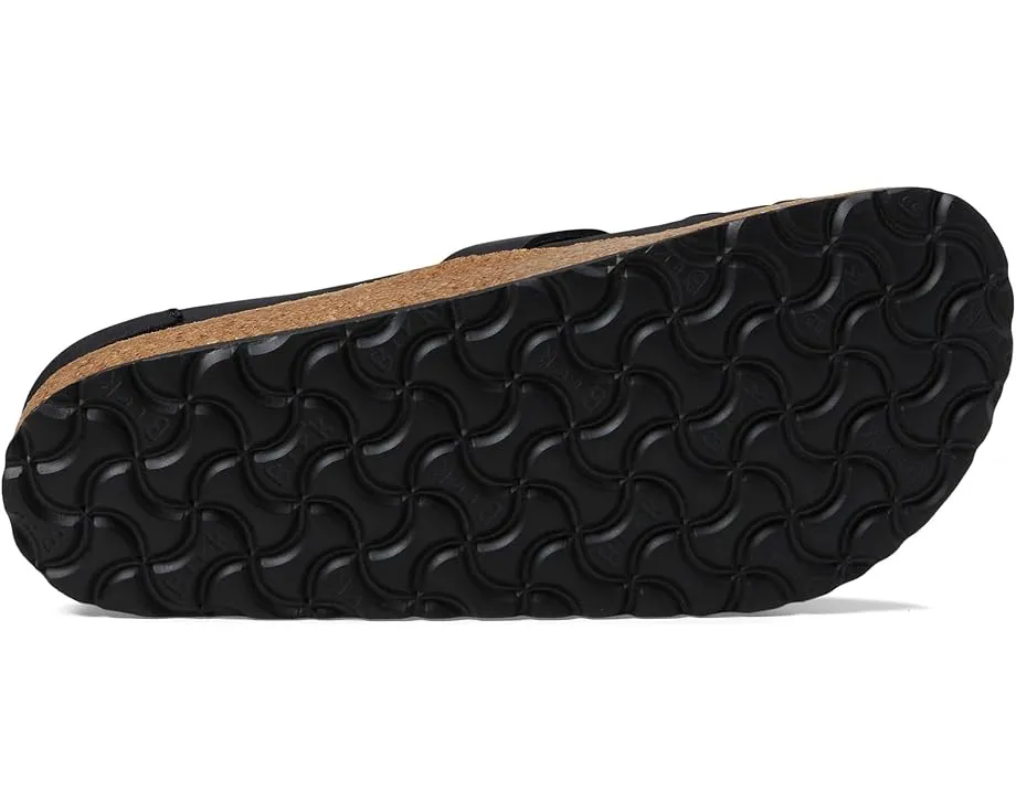 Слипоны Birkenstock Buckley из промасленной кожи с декоративной пряжкой