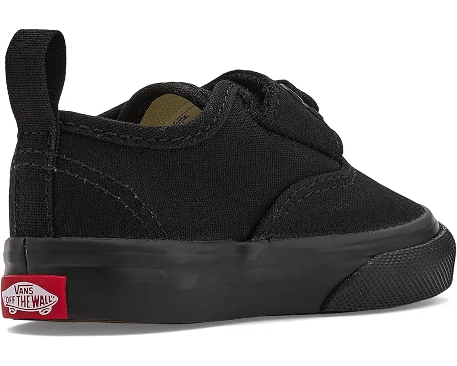 Детские кеды Vans Kids Authentic Elastic V на липучке с эластичными шнурками
