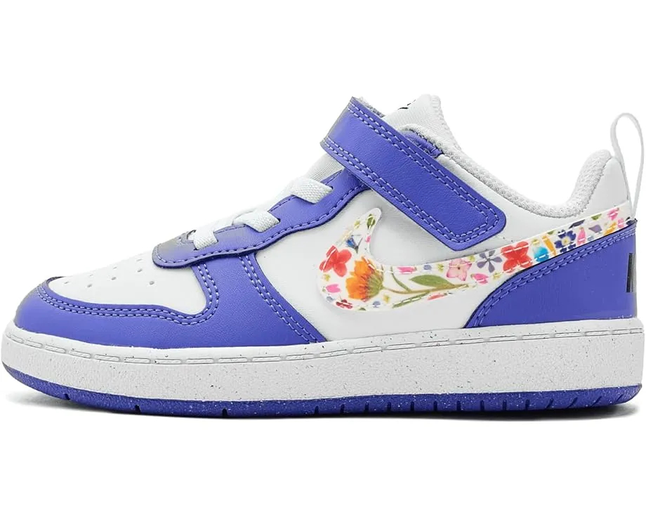 Кроссовки Nike Kids Court Borough Low FL для малышей на липучке