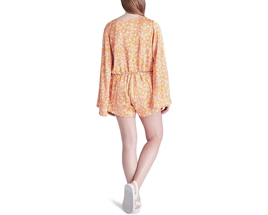 Steve Madden комбинезон Farrah с длинными рукавами и запахом