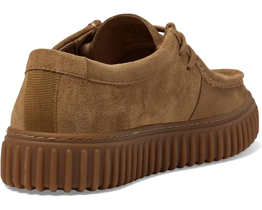 Кроссовки Clarks Torhill Lo из экологичной замши с амортизирующей стелькой