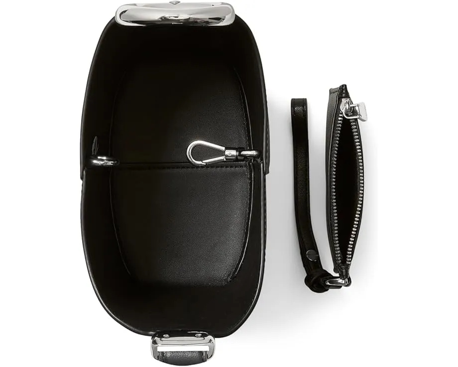 Мини-сумка-ведро Halo из мелкозернистой кожи со съемным мешочком Kate Spade New York