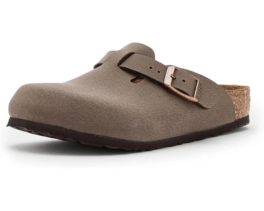 Детские сабо Birkenstock Boston из искусственной кожи с контурной стелькой