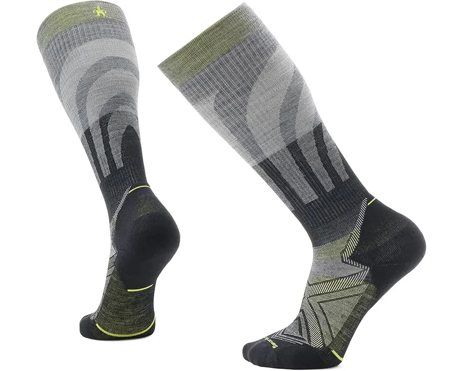 Носки Smartwool Run Targeted Cushion Compression OTC для бега с компрессионным узором
