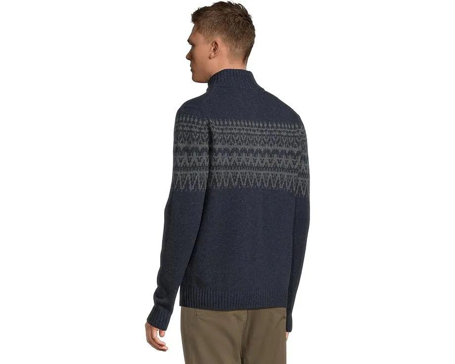 Свитер Royal Robbins Arch Rock 1/4 Zip с узором Fairisle из тонкой шерсти мериноса