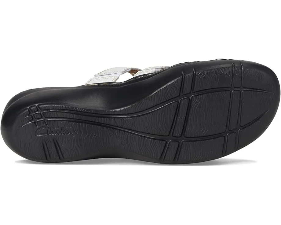 Сандалии Clarks Merliah 2 Cove на клиновидной подошве с застежками на липучках