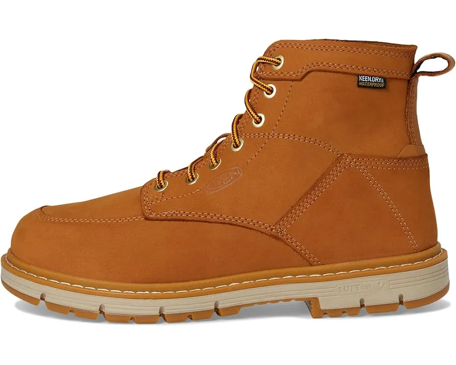 Водонепроницаемые рабочие ботинки KEEN San Jose 6 дюймов с мягким мысом и каблуком 90 градусов