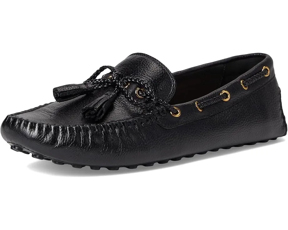 Лоферы Cole Haan Gissella Drivers с круглым носком и плетеной деталью