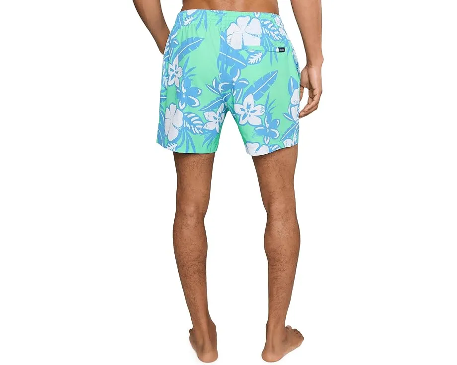 Шорты Chubbies The Baja Breezies Green с быстросохнущей мембраной