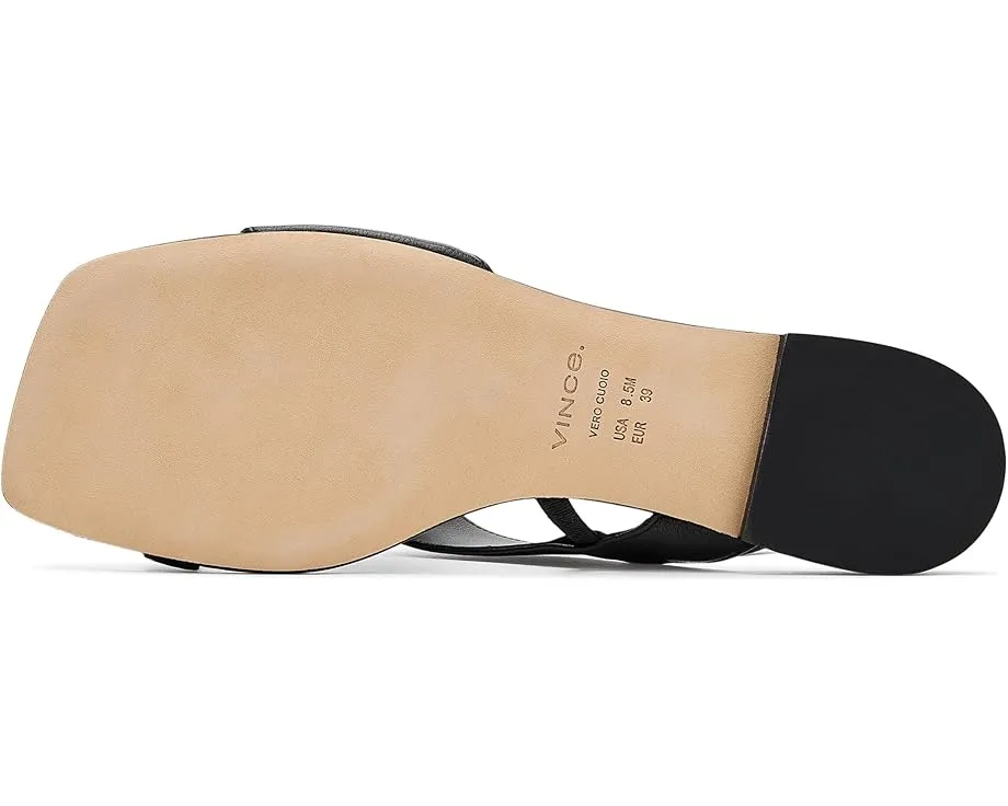 Сандалии Vince Parker с ремешком на пятке из мягкой замши