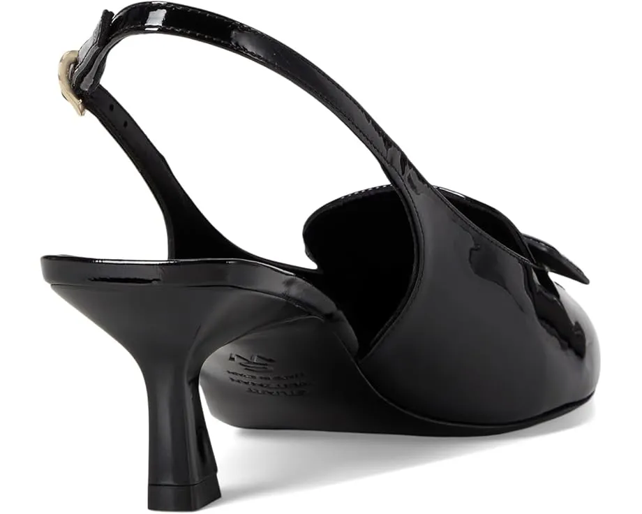 Босоножки Stuart Weitzman Sovinnie Slingback 50 на каблуке с острым носком