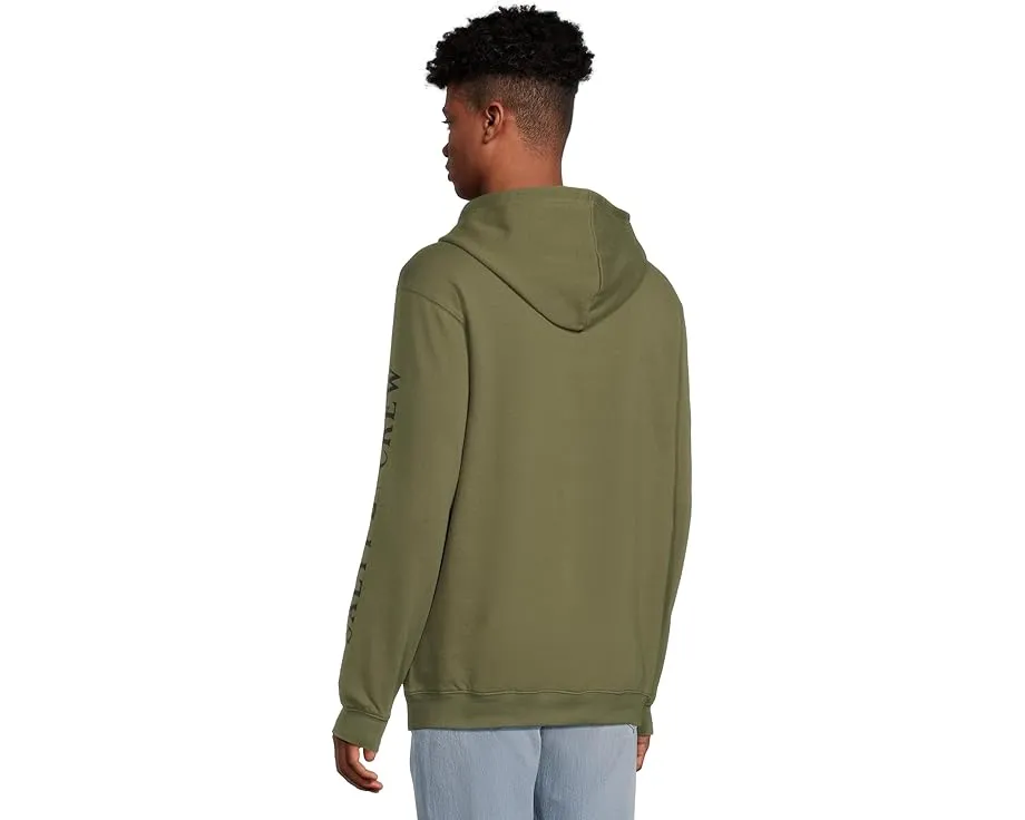 Толстовка Refuge Fleece Salty Crew с капюшоном и карманом