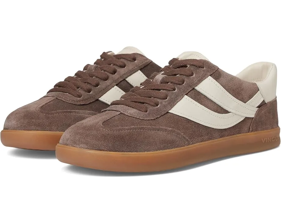 Кроссовки Vince Oasis-W из мягкой кожи и замши с волнообразным дизайном