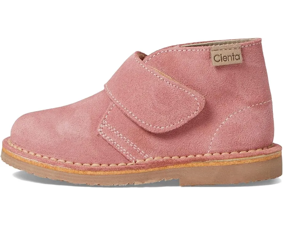Детские ботинки Cienta Kids Shoes из замши на липучке с круглым носком