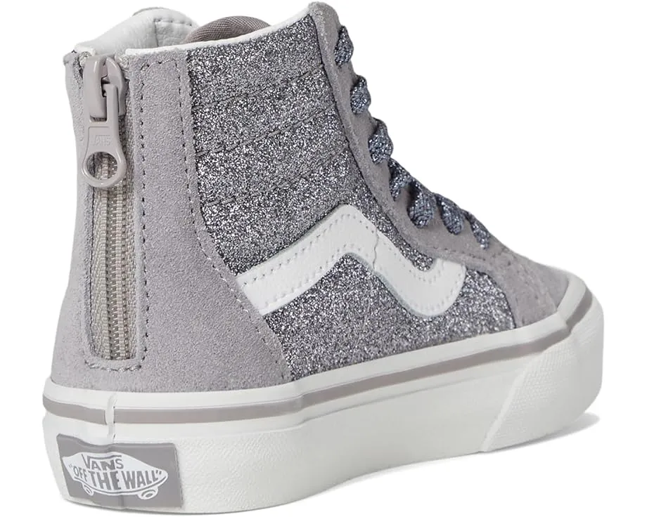 Детские кроссовки Vans SK8-Hi Zip на шнуровке и молнии