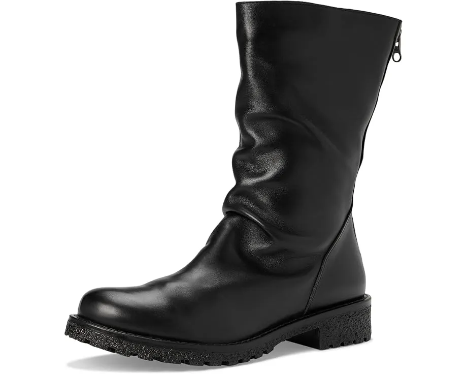 Ботинки Eric Michael Braga из мягкой кожи с круглым носком и молнией сзади