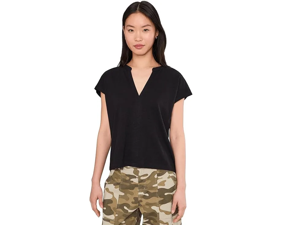 Футболка Sanctuary с V-образным вырезом и короткими рукавами из органического хлопка