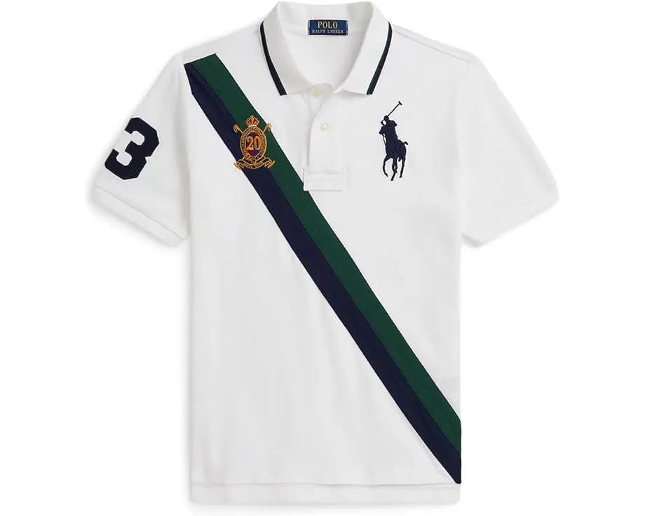 Праздничная поло Big Pony 20th Anniversary Crest Polo Ralph Lauren Kids для детей