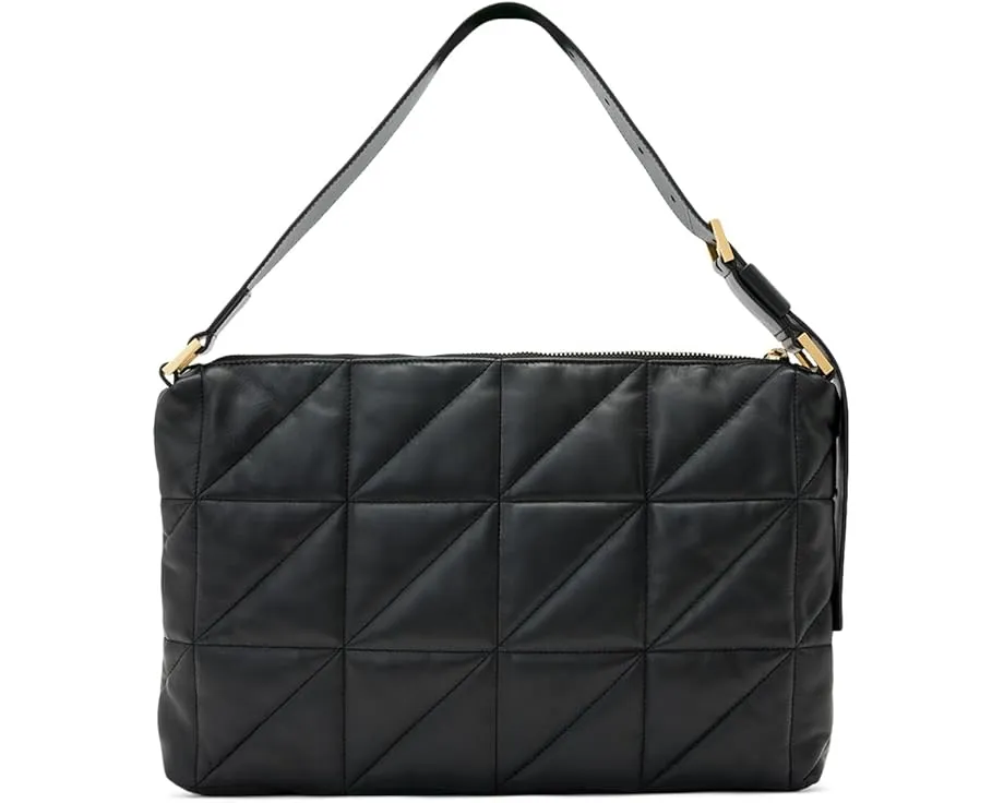 Сумка через плечо AllSaints Edbury Quilt из стеганой кожи с металлической фурнитурой