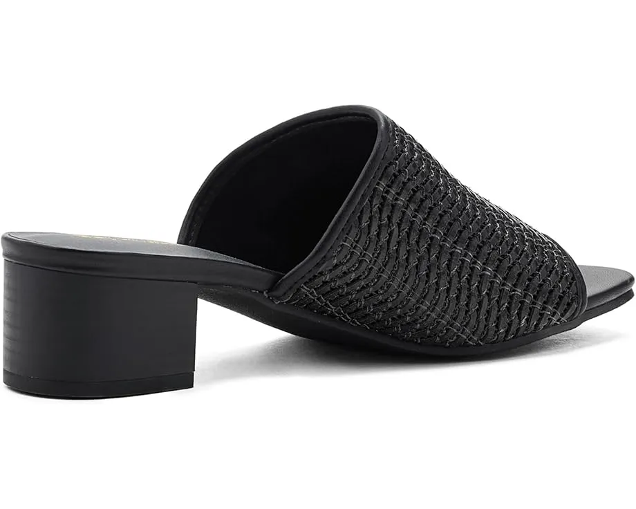 Сандалии Pepper 2 с низким квадратным каблуком и широким ремешком