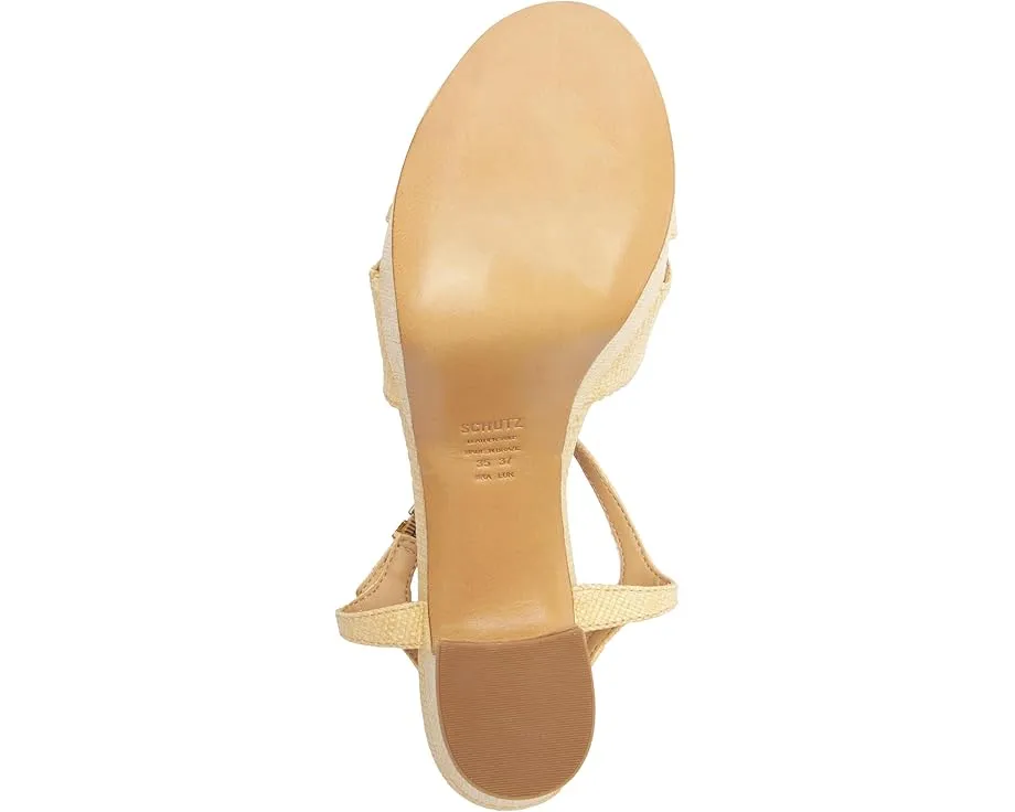 Босоножки Keefa на платформе с перекрестными ремешками Schutz