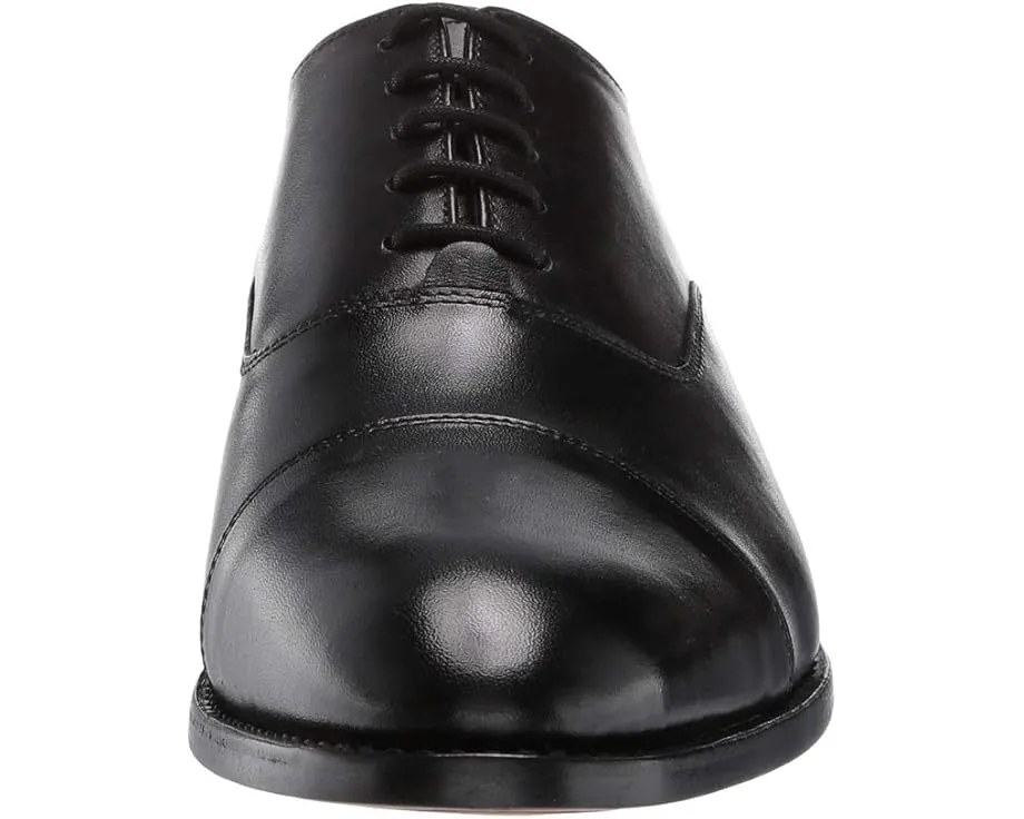 Оксфорды Clinton Cap Toe от Anthony Veer из цельной зернистой кожи