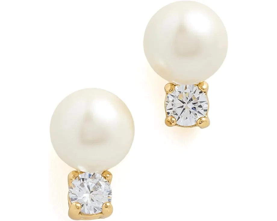 Серьги-гвоздики Kate Spade New York Pearls Of Wisdom с жемчугом