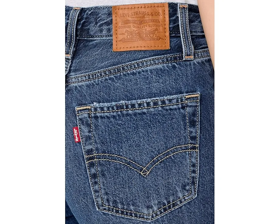 Джинсы Levi's Premium Easy Dad с застежкой на пуговице и прямым кроем