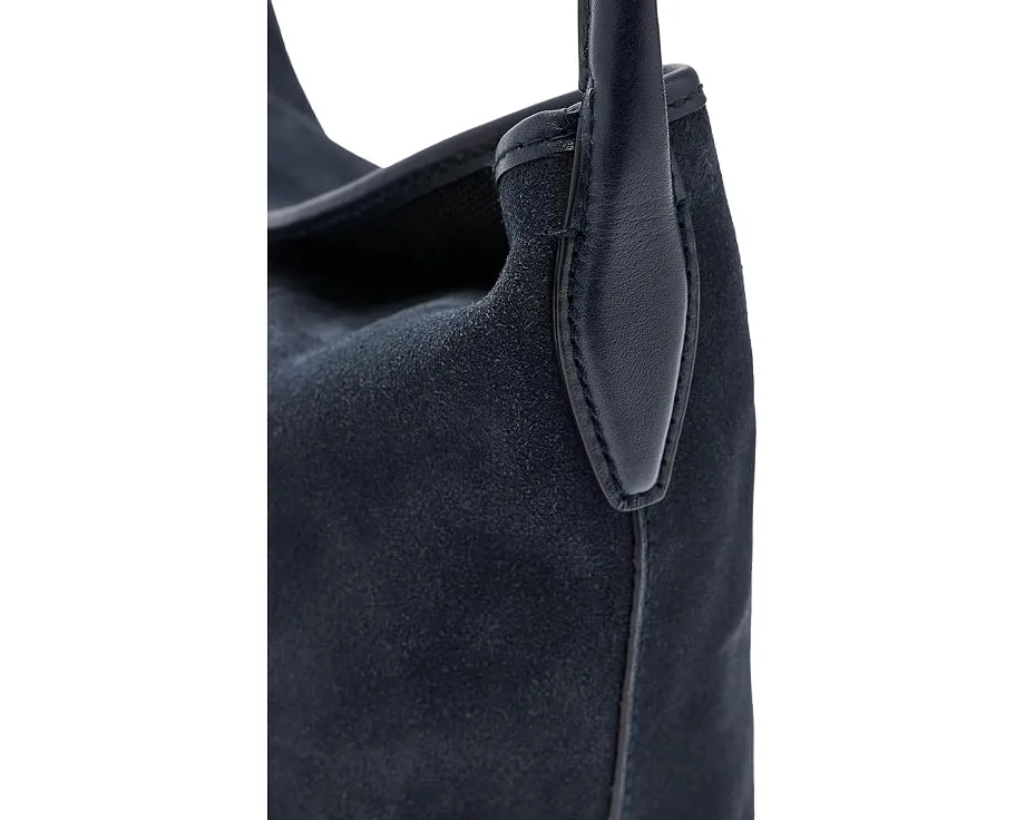 Сумка через плечо из замши Madewell Suede Port Lid Shoulder