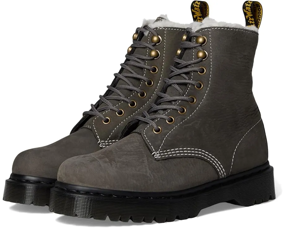Водоотталкивающие ботинки Dr. Martens 1460 Pascal с меховой подкладкой