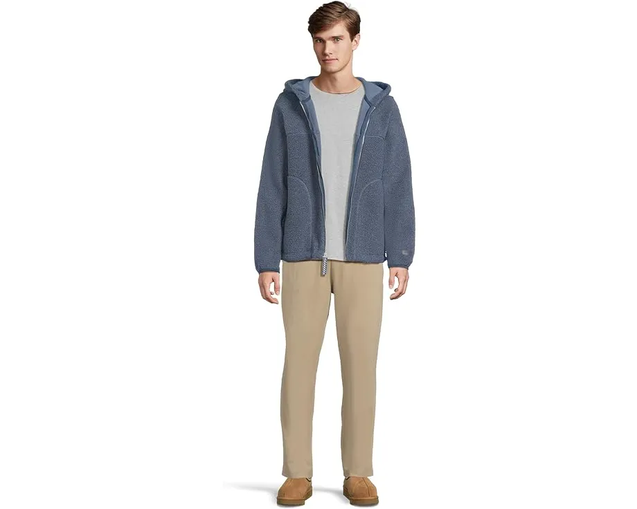 Толстовка UGG Uggbraid с молнией и капюшоном из плюша