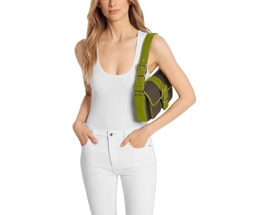 Сумка через плечо MICHAEL Michael Kors Colby Medium из кожи с регулируемым ремнем