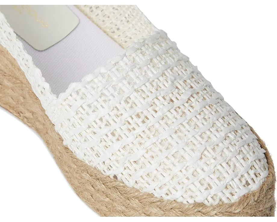 Босоножки Andre Assous Patti на танкетке из рафии