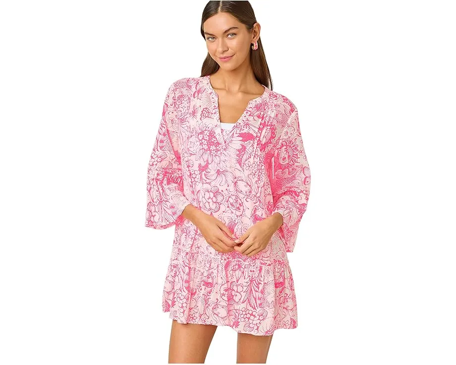 Кардиган Livana с V-образным вырезом и расклешенными рукавами Lilly Pulitzer