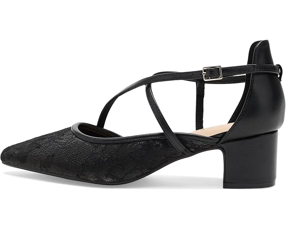 Туфли Galvinn на каблуке с острым носком и перекрещивающимися ремешками