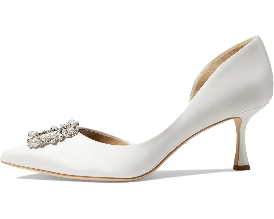 Туфли Fabia с декором из жемчуга и кристаллов Badgley Mischka