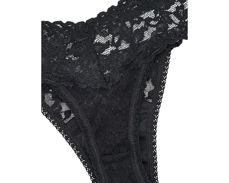 Трусы-танга Hanky Panky Signature Lace Low Rise Thong 3 шт