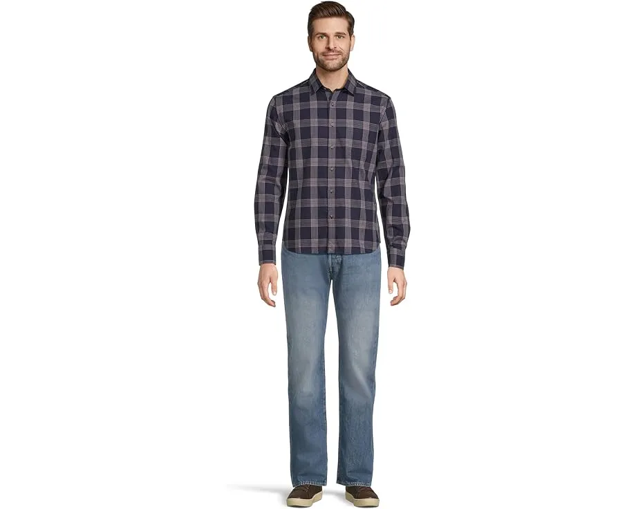 Фланелевая рубашка UNTUCKit Gahard с длинными рукавами в клетку