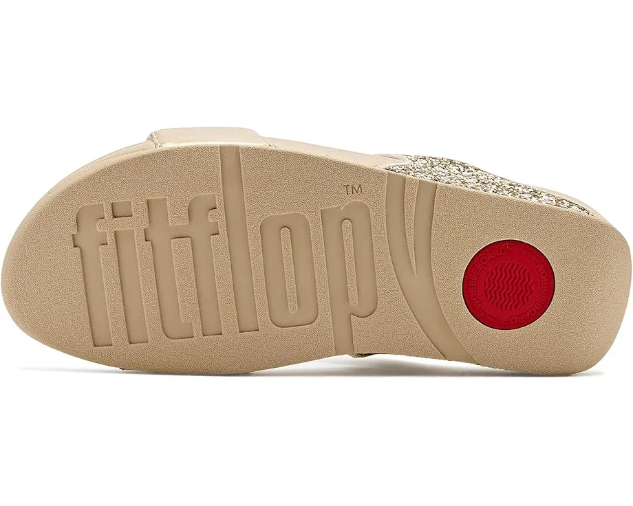 FitFlop слайды Lulu Multi-Tonal Glitter с микроволокном и амортизацией