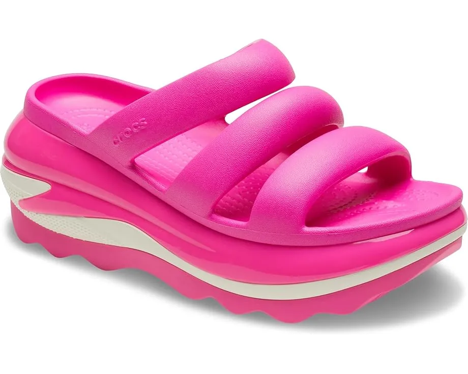 Сандалии Crocs Mega Crush Triple Strap на платформе с тремя ремнями
