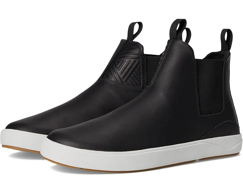 Ботинки OluKai Lae'ahi Mid в стиле челси с водонепроницаемой кожей и подошвой Wet Grip