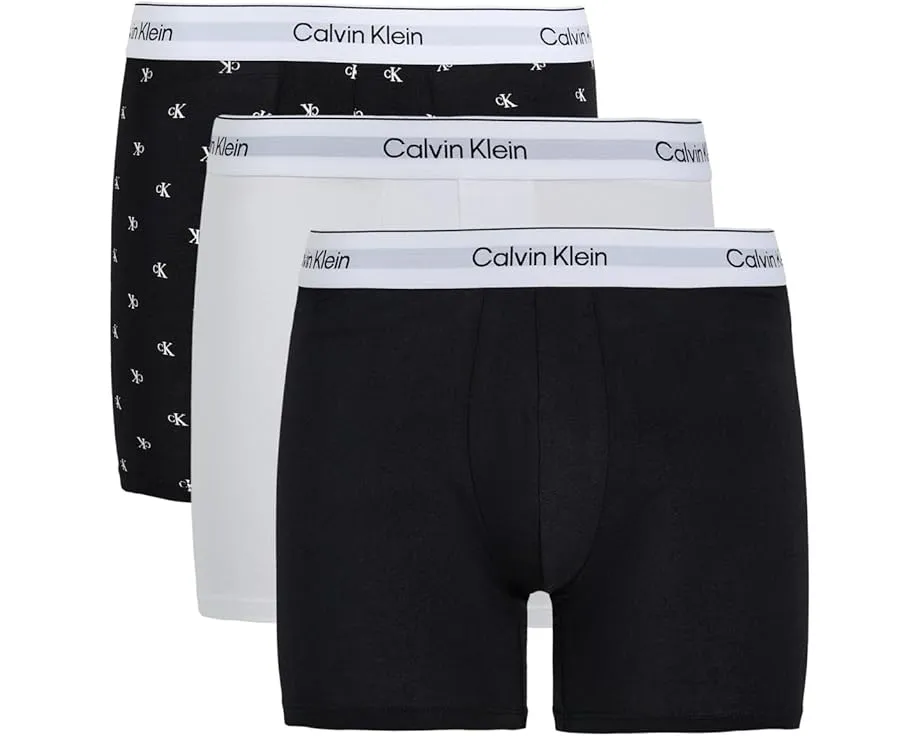 Calvin Klein Underwear Icon Cotton Stretch 3-Pack Boxer Brief с поддерживающим мешочком