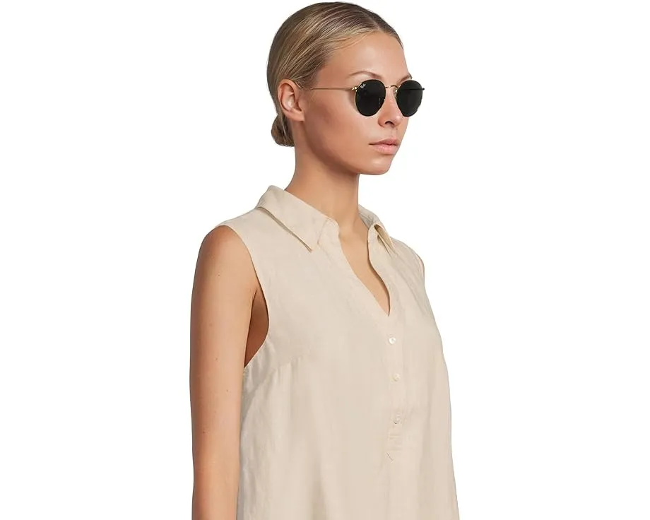 Солнцезащитные очки Ray-Ban Round Metal с круглой оправой