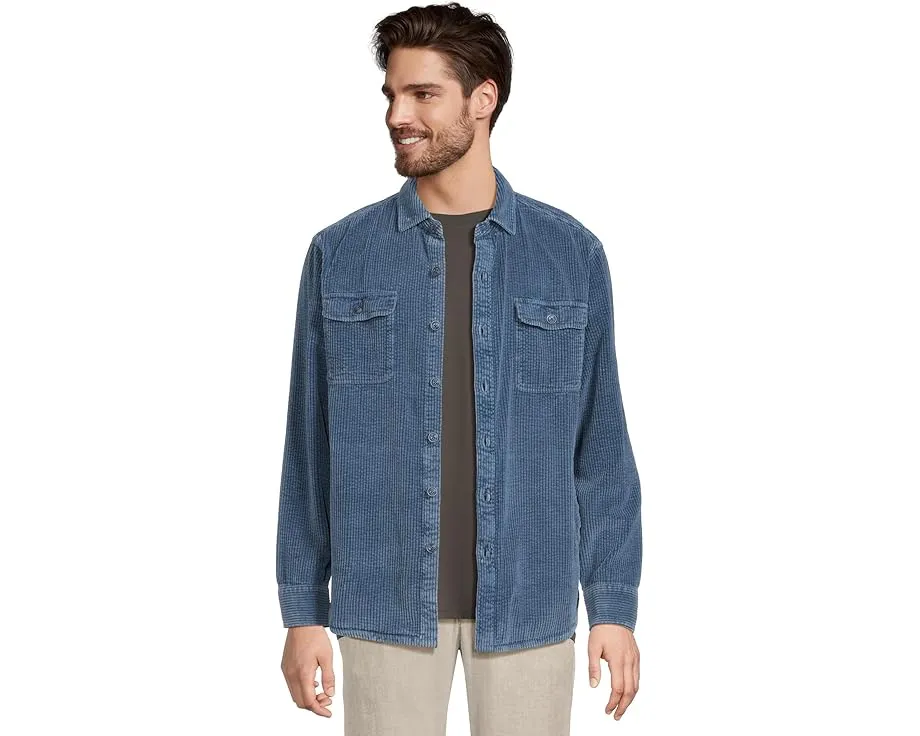 Tommy Bahama Рубашка-пиджак Indigo Valley из кислотного вельвета