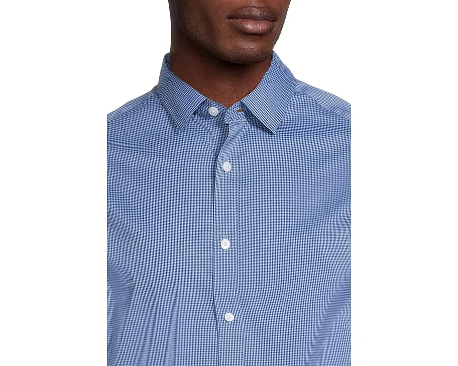 Рубашка UNTUCKit с длинными рукавами Cottontek™ Kleinwood в клетку