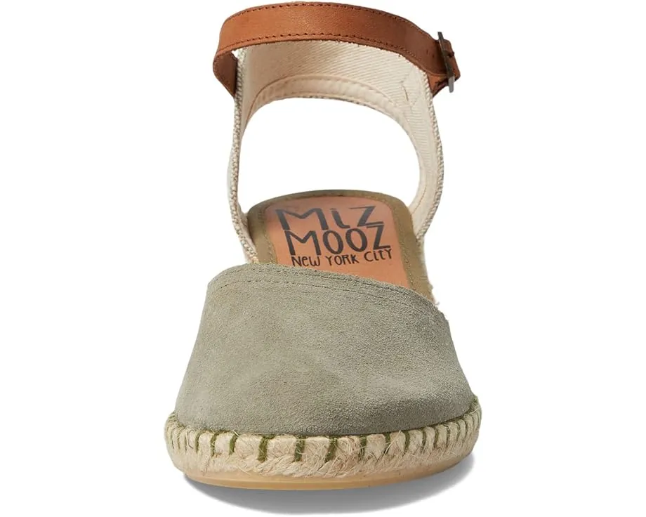 Туфли-танкетки Miz Mooz Malena с плетеной танкеткой и регулируемой пряжкой