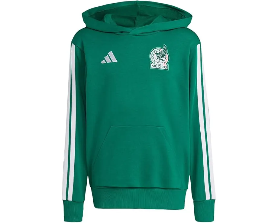 Толстовка adidas Kids FMF Mexico Alphaskin с капюшоном из френч терри
